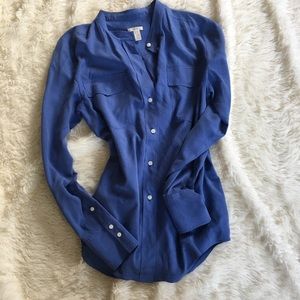 J.Crew Silk shirt